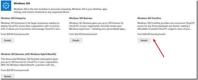 Windows365Frontline