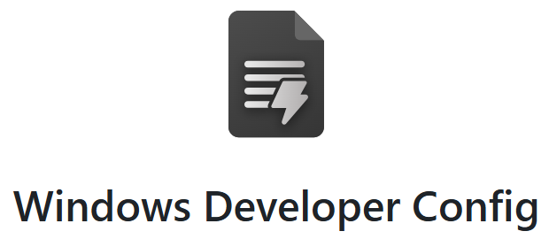 WinDevConfig-logo